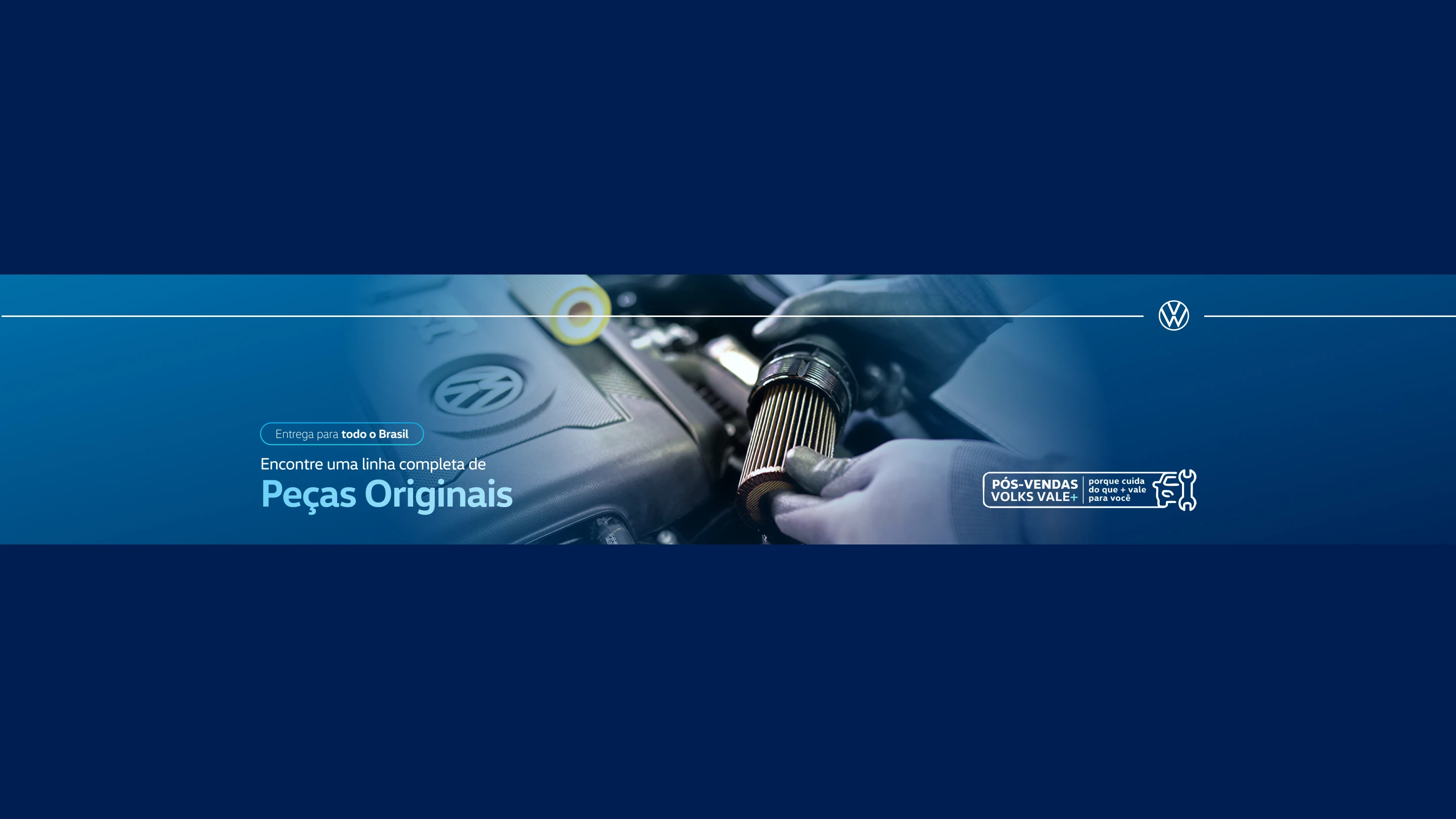 Encontre uma linha completa de Peças Originais